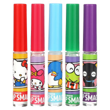 Lip Smacker, Hello Kitty And Friends, Ciekły lip smacker, Najlepszy smak na zawsze, 5 sztuk, 0,45 fl oz (14 ml)