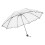 Draagbare, windbestendige, transparante paraplu 6
