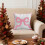 Valentinsdagssløyfepute rosa 43 cm 7