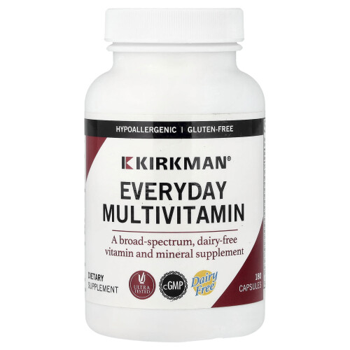 Kirkman Labs, Πολυβιταμίνη Καθημερινή, 180 Φιαλίδια