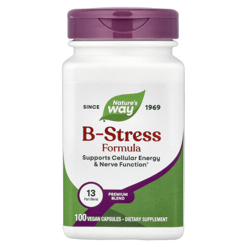 Nature's Way, B-Stress Formula, 100 Vegan Capsules
