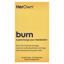 Her Own, Boost, Burn & Energize, 60 Capsules