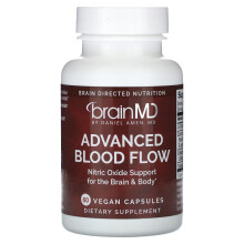 BrainMD, Advanced Blood Flow, 60 Vegan Pillereitä