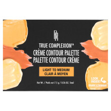 True Complexion, Creme Contour Palette, 8322 Licht Tot Medium, 0.26 oz (7.5 g)
