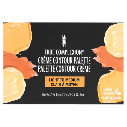 True Complexion, Creme Contour Palette, 8322 Licht Tot Medium, 0.26 oz (7.5 g)