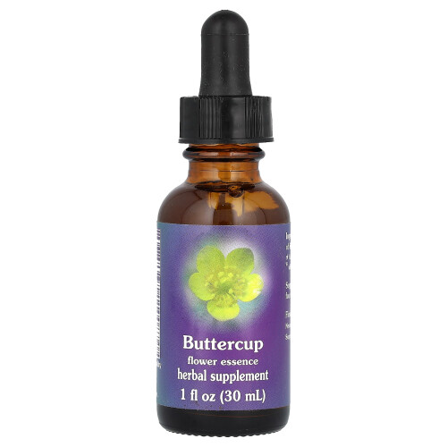 Flower Essence Services, Buttercup, Φυτική Ιδιομορφία, 1 fl oz (30 ml)
