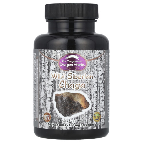 Divoký Sibiřský Čaga, 450 mg, 100 kapslí