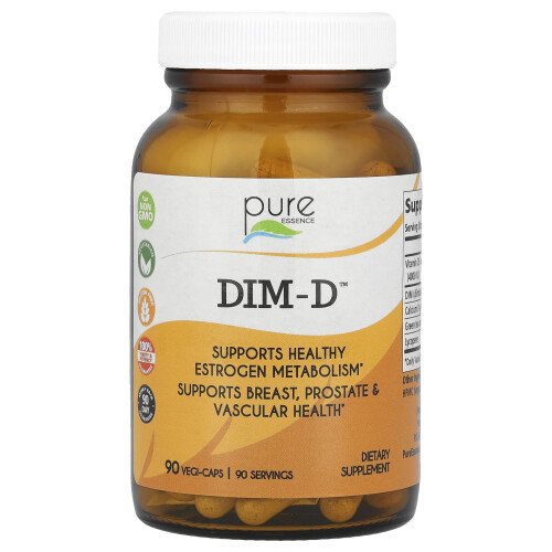 Pure Essence, DIM-D, 90 Vegi-Caps