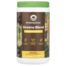 Amazing Grass, Greens-Blend Superfood, Schokolade, 1,06 oz (480 g)