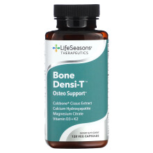 LifeSeasons, Bone Densi-T, Osteo Støtte, 120 Veganske kapsler