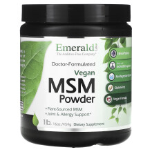 Emerald Laboratories, Vegan MSM Poeder, 1 lb (454 g)
