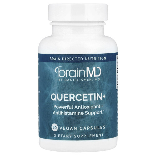 BrainMD, Quercetine+, 60 Vegan Capsules (250 mg per Capsule)