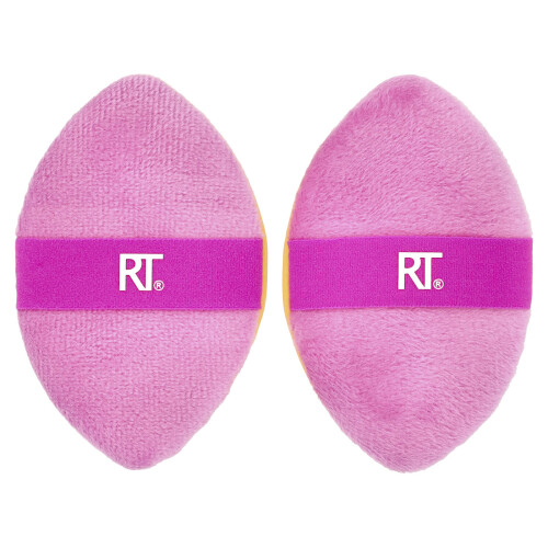 Real Techniques Real Techniques, Miracle 2-in-1 Powder Puff Duo, 2 Pack