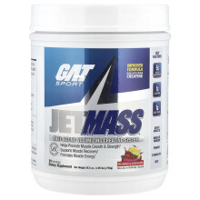 GAT, JetMASS, Snelle-Actie Voluminerende Creatine Systeem, Strawberry Lemonade, 25 oz (708 g)
