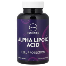 MRM Nutrition, Alfa-Lipoinsyre Syre, 60 Vegan Tabletter (300 mg per Tablet)