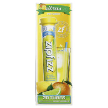 Zipfizz, Mieszanka Napoju Energizującego, Citrus, 20 Tubek, 0,39 oz (11 g) Każda