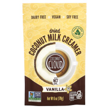 Coconut Cloud, Szárított Kókusztej Krém, Vanília, 6 oz (170 g)