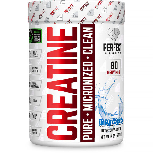 PERFECT Sports, Κρεατινίνη, Απαλλαγμένη από Γεύση, 14 oz (400 g)