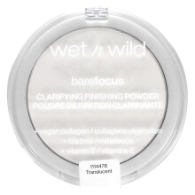 wet n wild, Barefocus, Selkeyttävä Päällystävä Pöly, 1114478 Transluentti, 0,27 oz (7,8 g)
