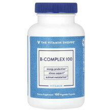The Vitamin Shoppe, B-Complex 100, 100 Vegetable Capsules