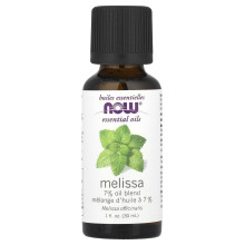 NOW Foods, Zásadní oleje, Melissa, 1 fl oz (30 ml)