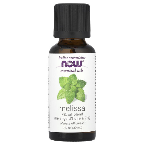 NOW Foods NOW Foods, Βασικά Οils, Melissa , 1 fl oz (30 ml)