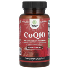 Nature's Craft, CoQ10, 60 Liquid Kapsler