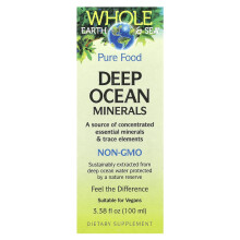 Natural Factors, Whole Earth & Sea, Diepe Oceaan mineralen, 3,38 fl oz (100 ml)