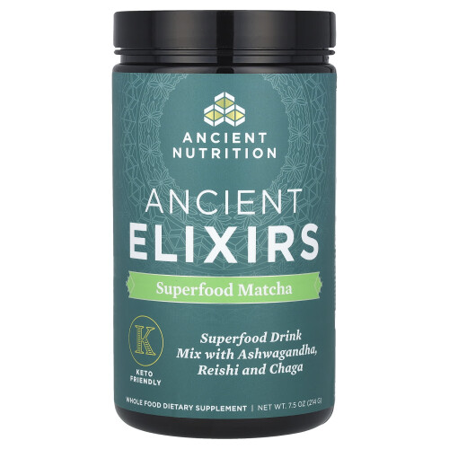 Ancient Nutrition, Elixir Antico, Matcha Superfood, 7.5 oz (214 g)