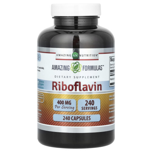 Amazing Nutrition, Ριβοφλαβίνη, 400 mg, 240 Tablets