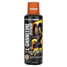 NutraBio, LeanShots L-Carnitină 3000, Ringuri de Păcănele, 16 fl oz (473 ml)