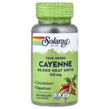 Solaray, Verduras Verdadeiras, Pimenta, 515 mg, 100 Cápsulas Vegetarianas