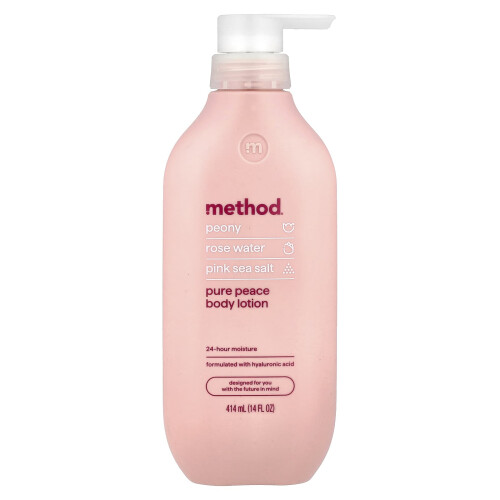 Method Method, Kroppslotion, Ren Fred, 14 fl oz (414 ml)