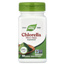 Nature's Way, Chlorella, Micro-Algen, 1.230 mg, 100 Vegan Capsules (410 mg per Capsule)