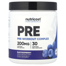 Nutricost, NutraChamps, Teljesítmény, Előkészítő komplex, Kék Rapszberry, 13,8 oz (387 g)