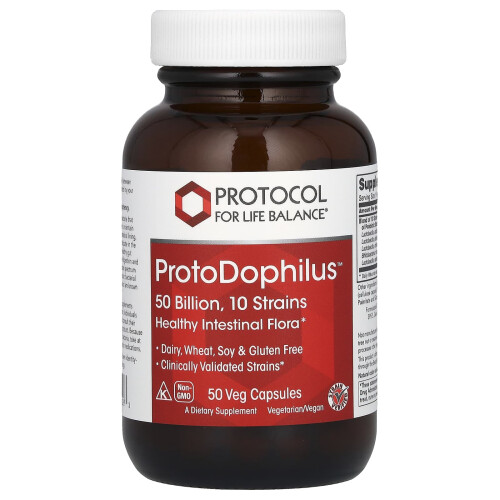 Protocol for Life Balance, ProtoDophilus, 50 Δισεκατομμύρια, 50 Βοτανοθεραπευτικά Καψούλες