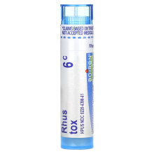 Boiron, Rhus Tox, 6C, Föltételesen 80 Pellet