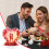 Valentine's Day Couple Statue Acrylic Tabletop Ornament 5