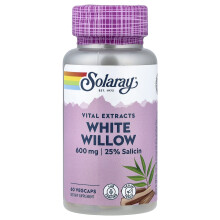 Solaray, Vital Extracts, Witte Wilsbes, 600 mg, 60 VegCaps