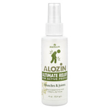 Zion Health, Alozin Ultimate Relief, Izomok és Ízületek, 4 fl oz (120 ml)