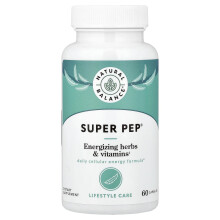 Natural Balance, Super Pep, Energetici Erezioni E Vitamine, 60 Capsule