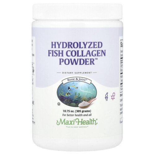Maxi Health, Υδρολυμένο Ψάρι Κολάτζεν Πώder, 10.75 oz (305 g)