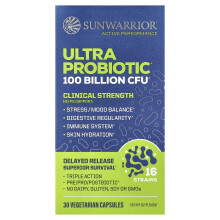 Sunwarrior Ultra Probiotic 30 Vegetarian Capsules