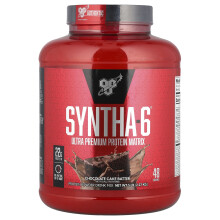 BSN, Syntha-6, Matriz de Proteína de Alta Calidad, Chocolate Cake Batter, 5 lb (2.27 kg)