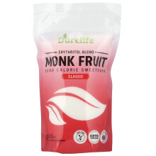 DURELIFE, Mezcla de Eritritol y Fruta Monja, Clásico, 1 lb (453 g)