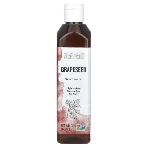Aura Cacia, Σκιν Κέιρ Οϊλ,  Γραπσεδάκι, 16 fl oz (473 ml)