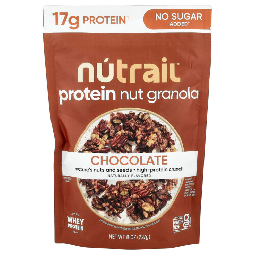 NuTrail, Protein Noten Granola, Chocolate, 8 oz (227 g)