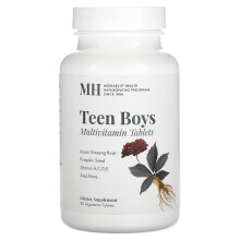 Michael's Health, Multivitamin dla Młodych Chłopców, 90 Vegetarian Tablets