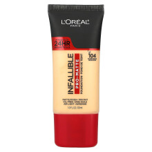 L'Oral, L'Oréal, Fundação Infallível, Pro-Matte, 104 Bege Ouro, 1 fl oz (30 ml)