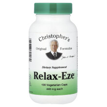 Christopher's Original Formulas, Relax-Eze, 100 Vegetarian Caps